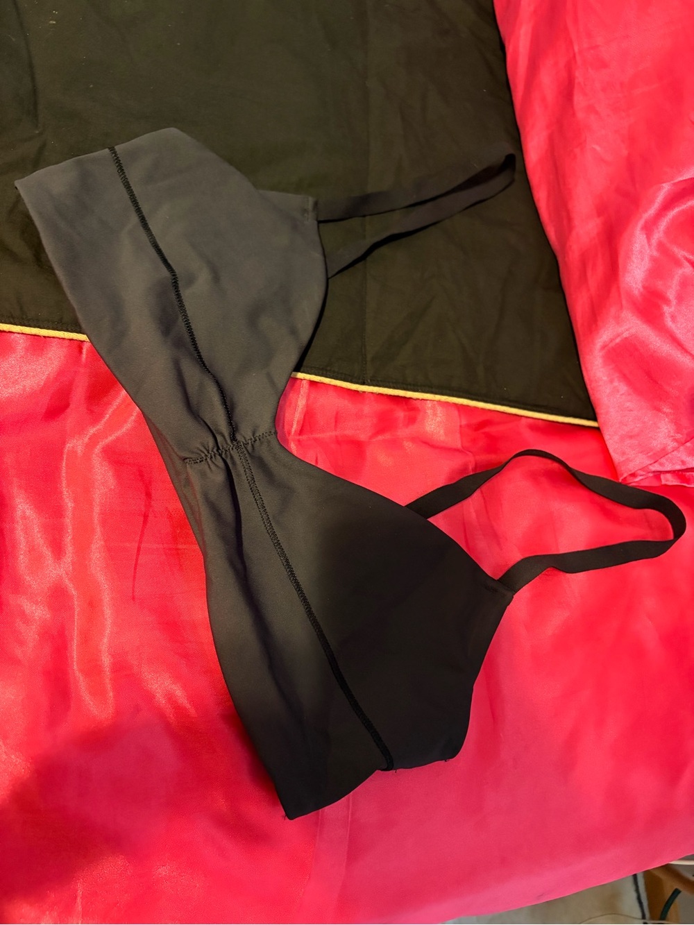Black Seamless Stretch Bralette gymshark